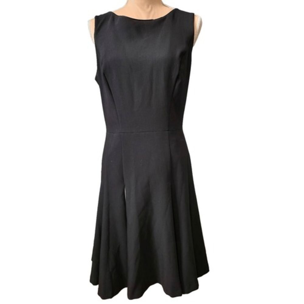White House Black Market Ponte Knit Swing Dress